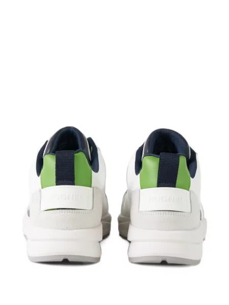 Bőr golf sneaker Bogner nyomtatás fehér