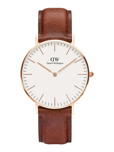 Часовник Daniel Wellington Classic 36 St Mawes кафяво