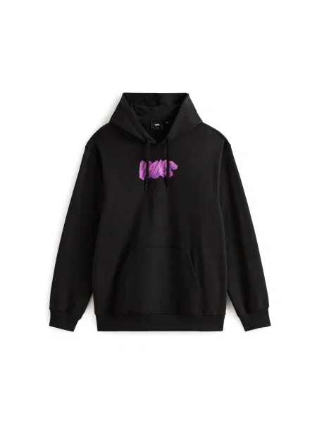 VANS Tréning póló Stone Swirl lila / ibolyakék fekete