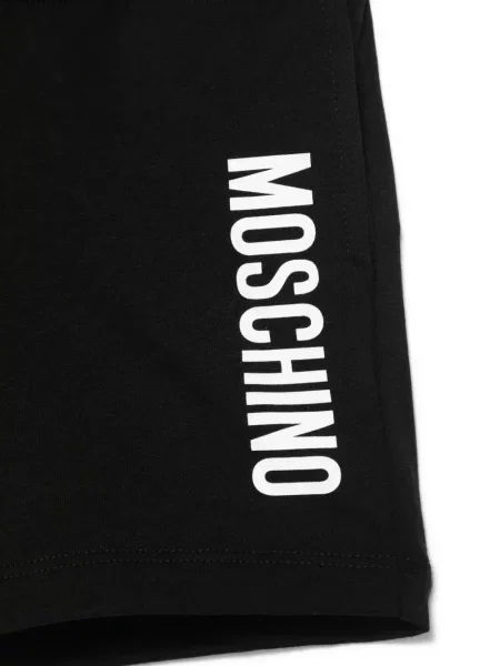 Szorty dziecięce Moschino czarne