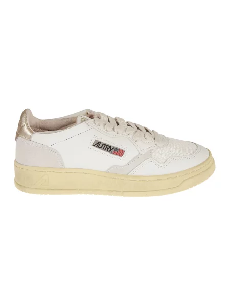 Sneakersy Autry białe