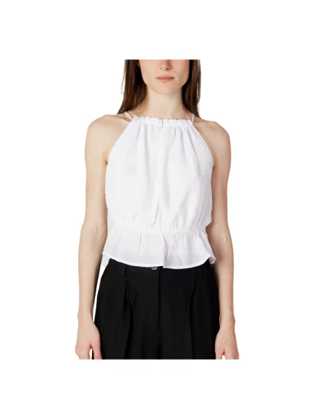 Bluzka Pepe Jeans bez rękawów czarna