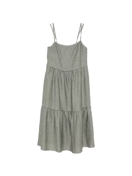 Rochie midi Peserico fără mâneci verde