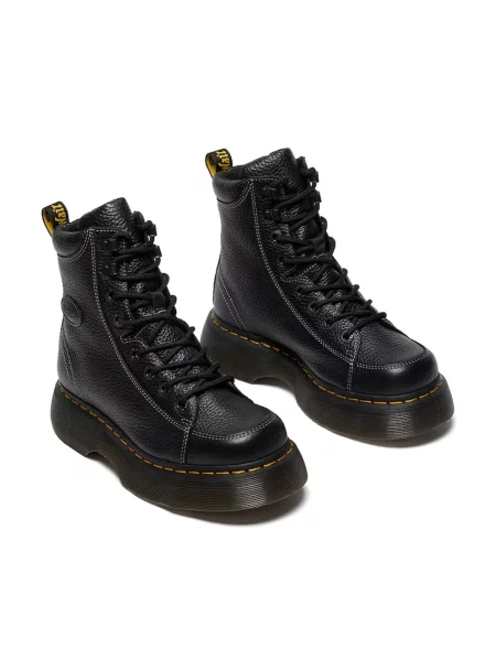Шкіряні черевики Dr. Martens Buzz 8i на платформі чорний