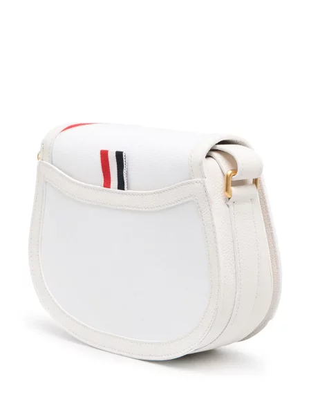 Geanta crossbody Thom Browne alb