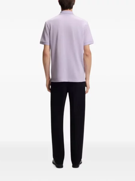 Tricou polo Boss violet