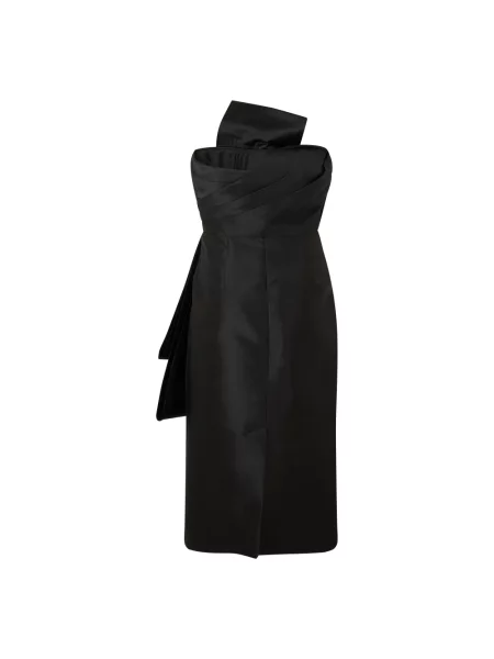 Sukienka Alberta Ferretti biznesowa czarna