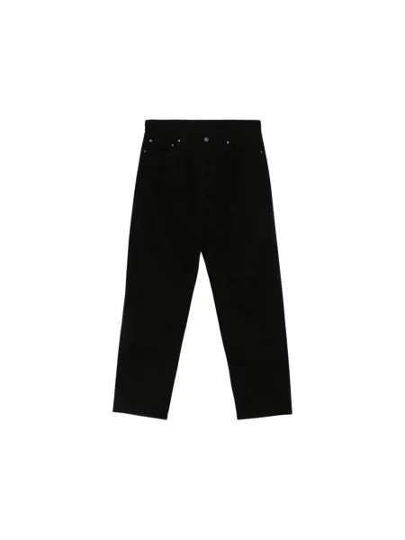 Jeansy straight leg Carhartt Wip czarne