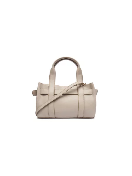 Rankinė Calvin Klein Buckle Mini Tote With Strap smėlio