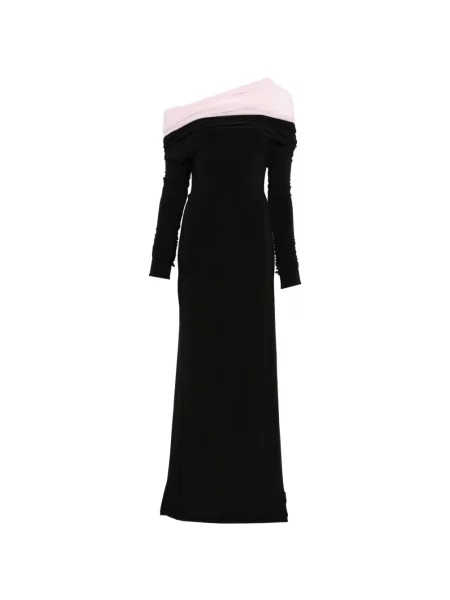 Rochie maxi Atu Body Couture lungă de costum negru