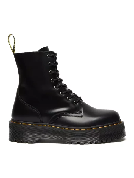 Botki Dr. Martens skórzane retro czarne