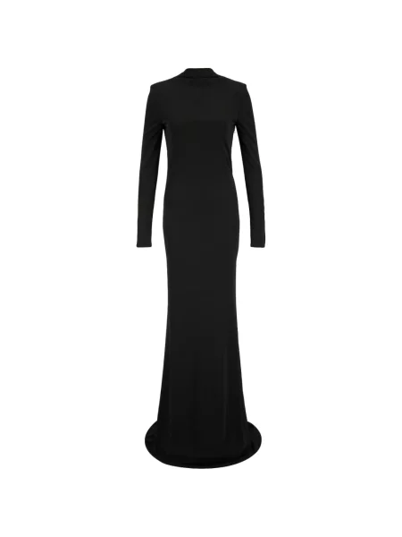 Rochie maxi Tom Ford din jerseu negru