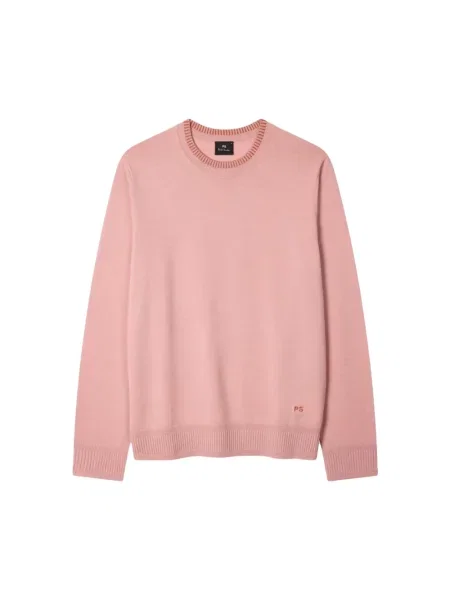Sweter Paul Smith wełniany różowy