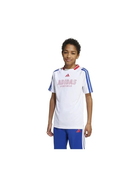 Tricou copii Adidas alb