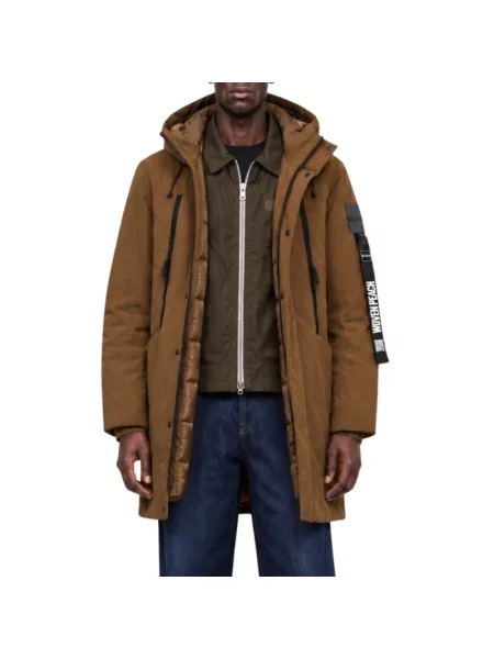 Parka Outhere brązowa