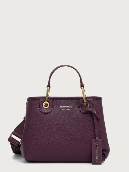 Emporio Armani torebka crossbody fioletowa