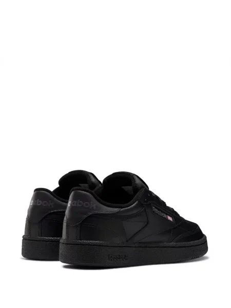 Sneakers Reebok Club C 85 με κορδόνια με δαντέλα μαύρο