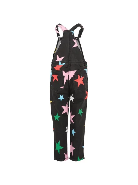 Kombinezon jeansowy dziecięcy Stella Mccartney czarny