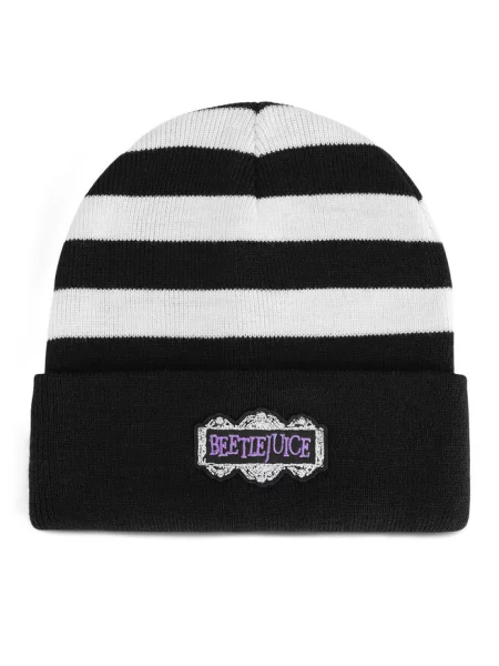 Czapka Beetlejuice czarna