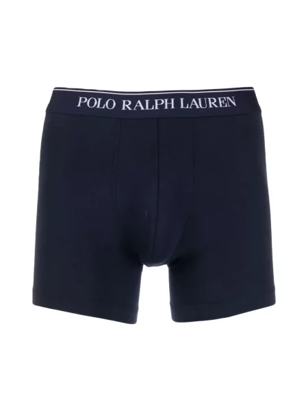 Слаб чорапи Polo Ralph Lauren с V-образно деколте с автограф сиво