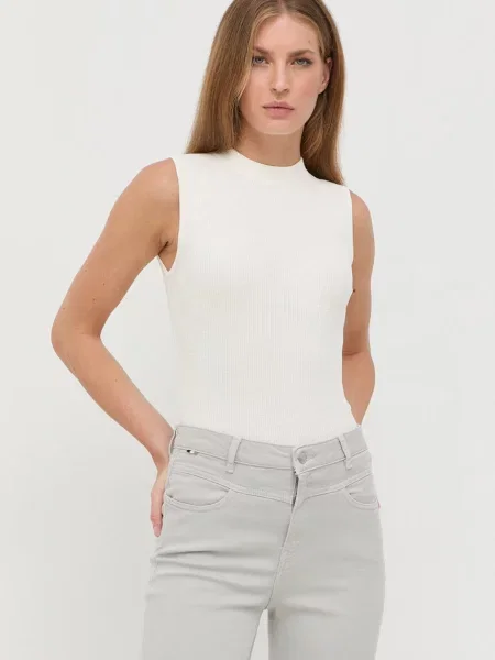 BOSS BLACK Top Feskies bej