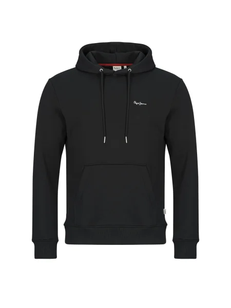 Hanorac cu glugă Pepe Jeans negru