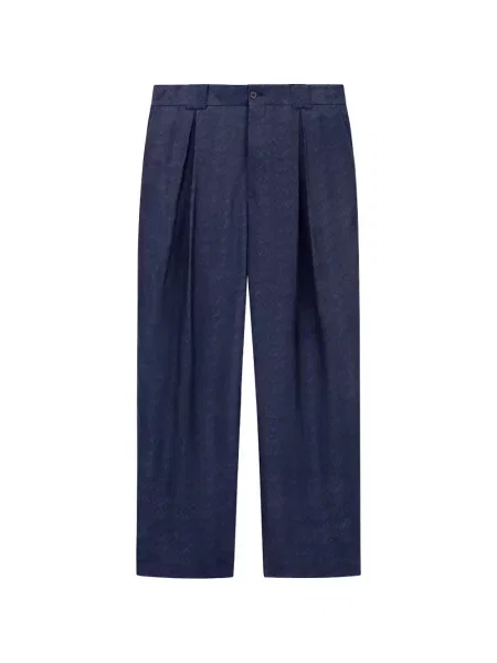 Pantaloni Giorgio Armani albastru