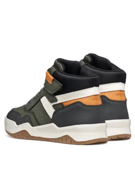 Geox Tenisice J Perth Boy M Tamno zelena
