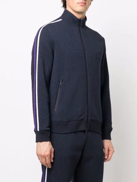 Pruhovaný svetr Giorgio Armani modrý