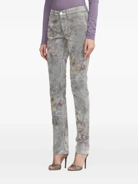 Blugi Ralph Lauren Collection cu model floral cu imagine gri