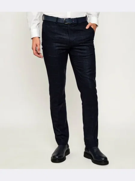 Tommy Hilfiger Pantaloni chino Denton Bleumarin negru