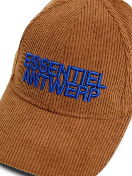 Samt šilterica Essentiel Antwerp s autogramom smeđa
