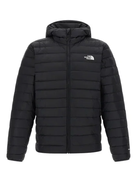 Geacă The North Face cu glugă negru