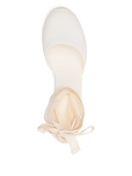 Espadrile Castaner alb