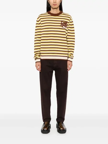 Pulover Maison Kitsune verde