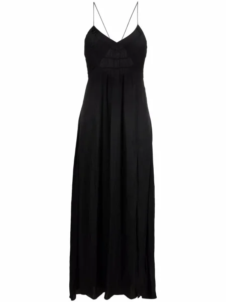 Rochie Zadig&voltaire din satin de costum negru