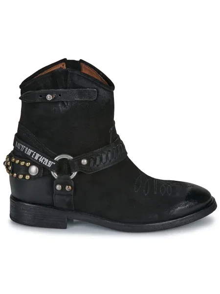 Pantofi Airstep / A.s.98 cu cataramă negru