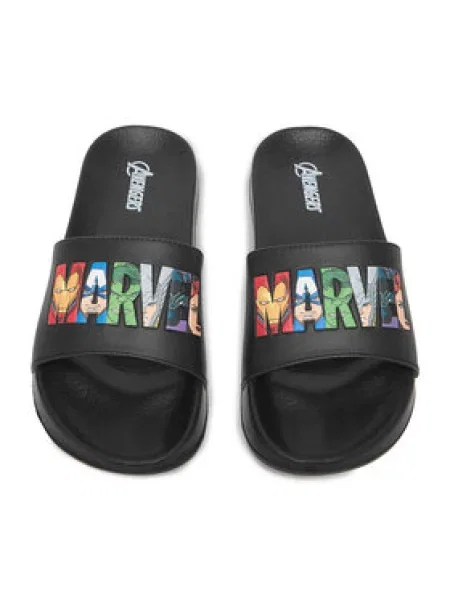 Dětské pantofle Avengers černé