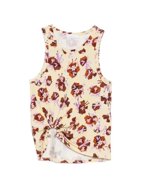 Top Rabanne cu model floral
