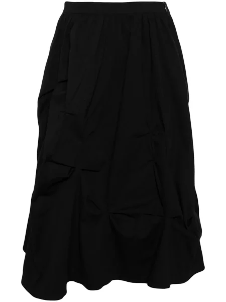 Fustă midi B+ab până la genunchi negru