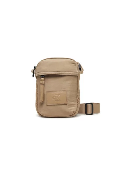 Bag Calvin Klein Jeans Metro Reporter Bag Gray Universal béžové