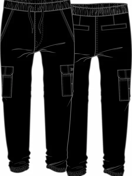 Kargo hlače Lonsdale bela