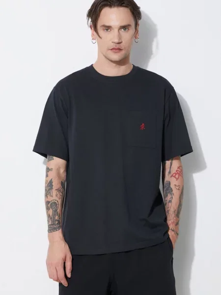 Gramicci tricou din One Point barbati cu imprimeu negru