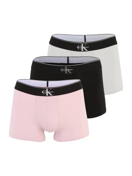 Calvin Klein Underwear Boxeri gri deschis / roz negru