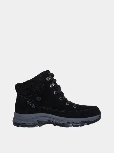 Замшевые ботинки Skechers черные