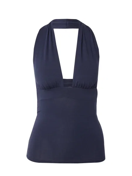 WEEKDAY Top Aline bleumarin