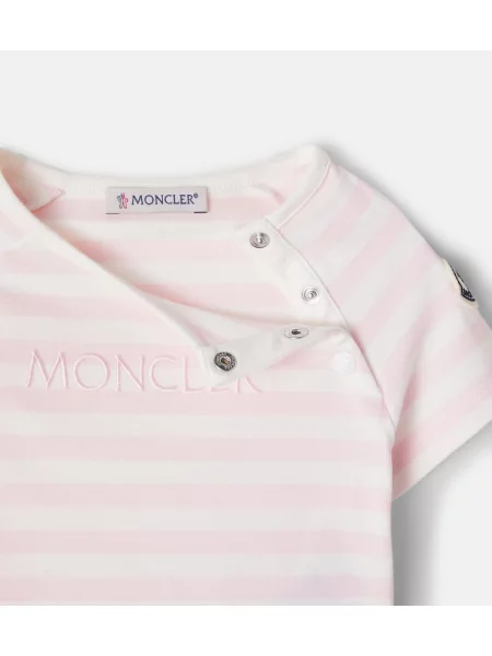 Gyerek póló Moncler Enfant rózsaszín