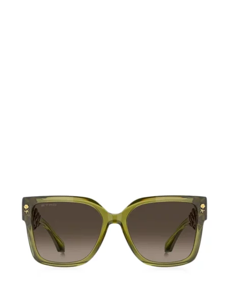 Ochelari de soare Etro cu model paisley verde