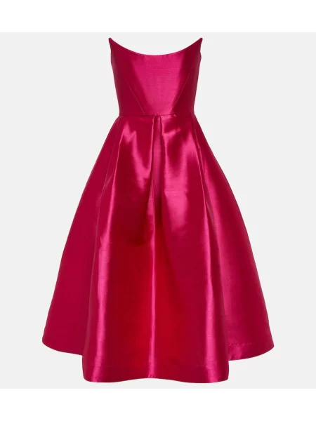 Rochie midi Alex Perry până la genunchi de costum roz