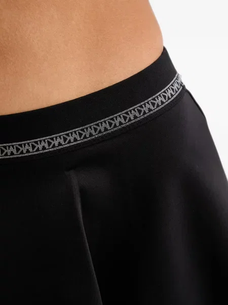 Reversibil costum de baie Michael Michael Kors cu autograf evazat negru